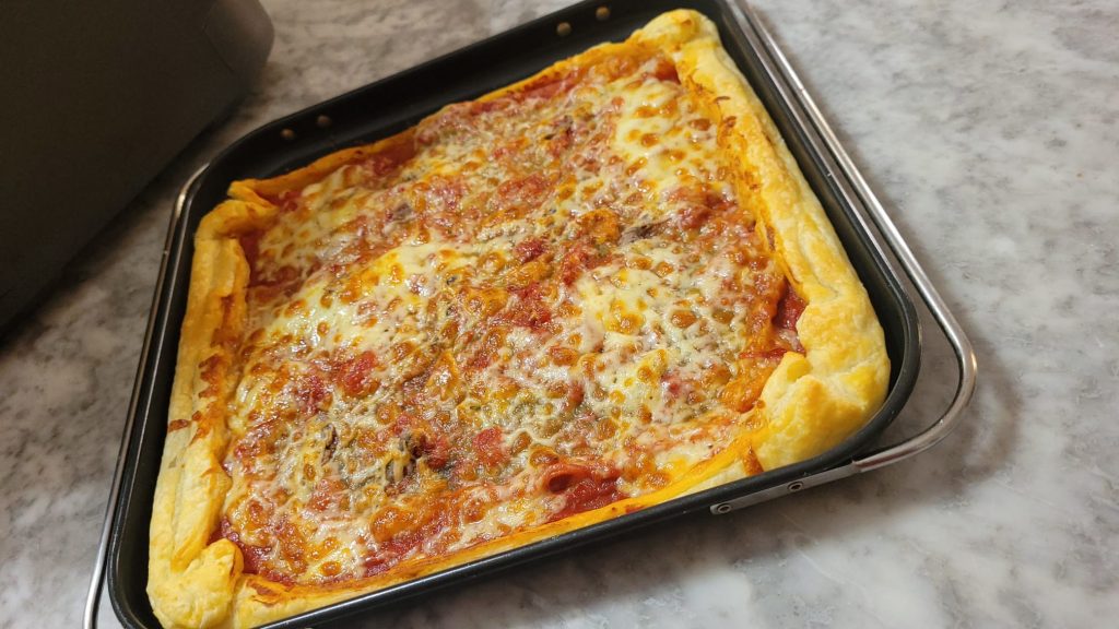 Pizza de Feuilleté à la Friteuse à Air