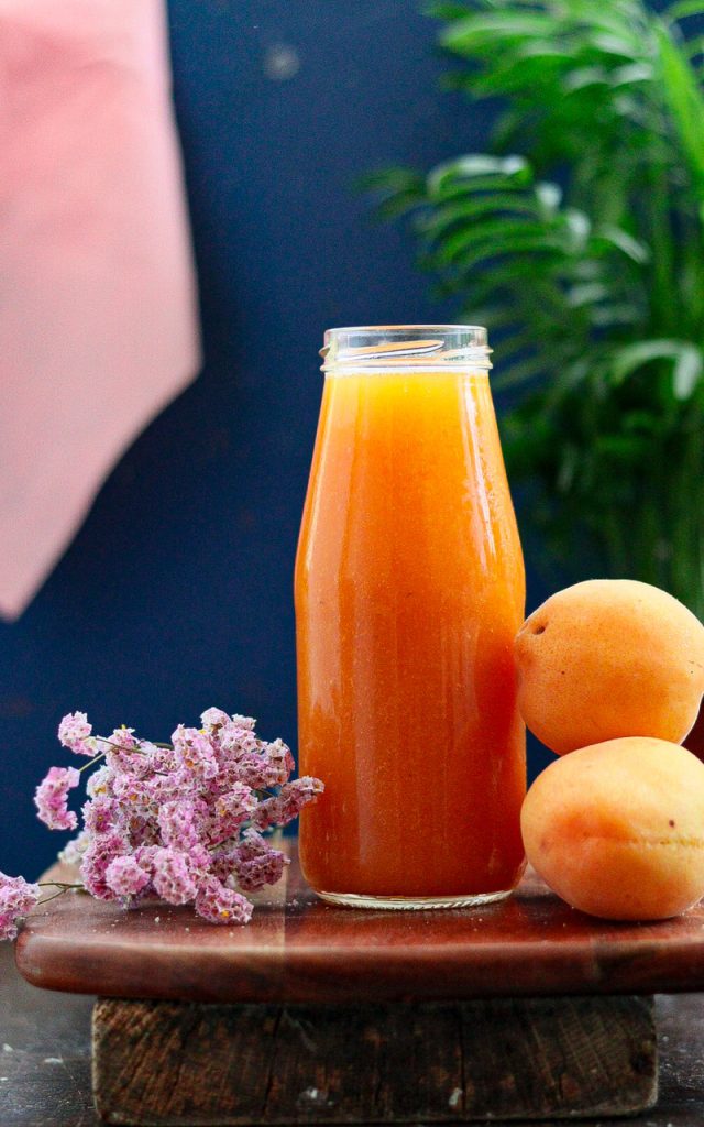 JUS D'ABRICOT FACILE ET RAPIDE