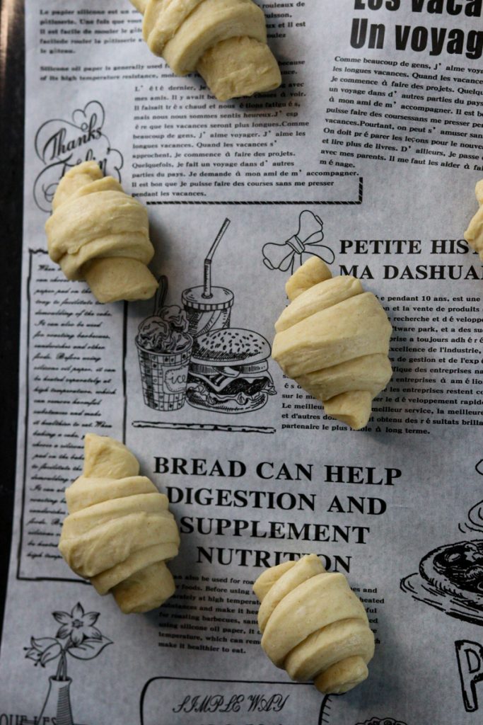 Croissants à enfourner