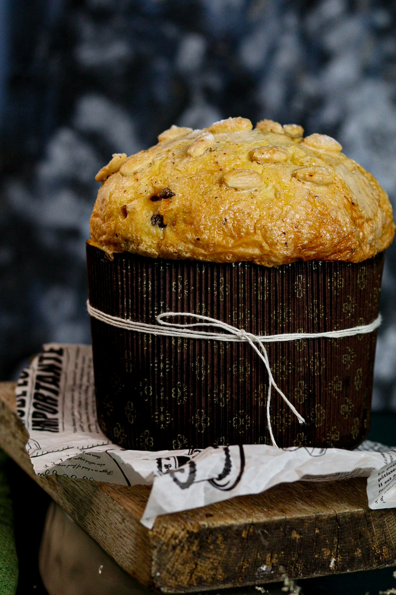 PANETTONE ORANGE ET CHOCOLAT AVEC LEVAIN