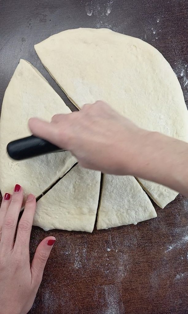 Formation du croissant