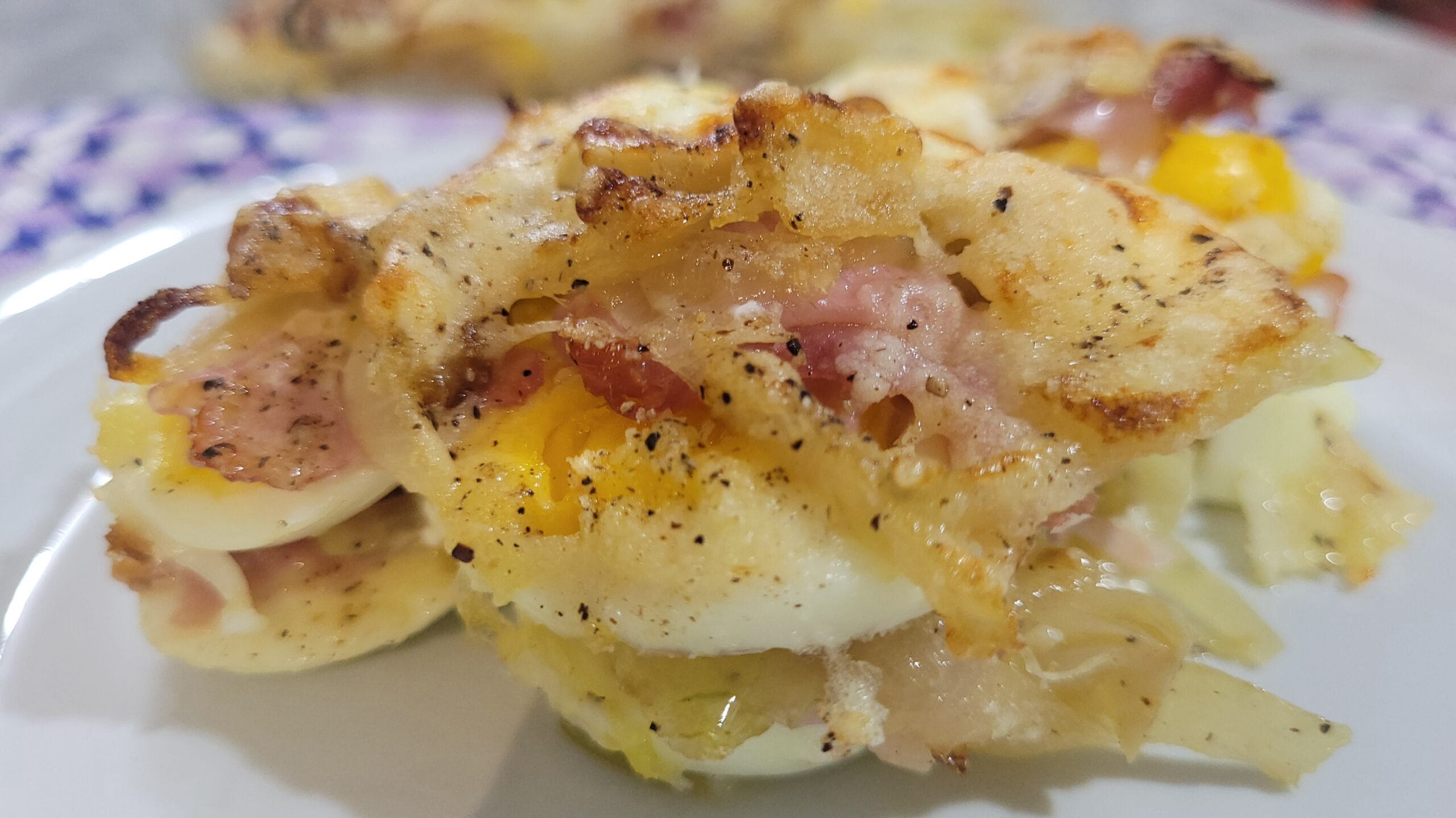 Gratin d’Oeufs à la Friteuse à Air