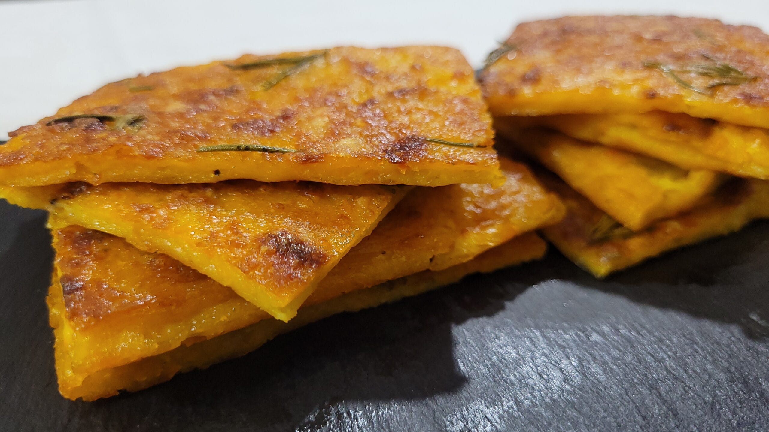 Focaccia de Potiron en Friteuse à Air