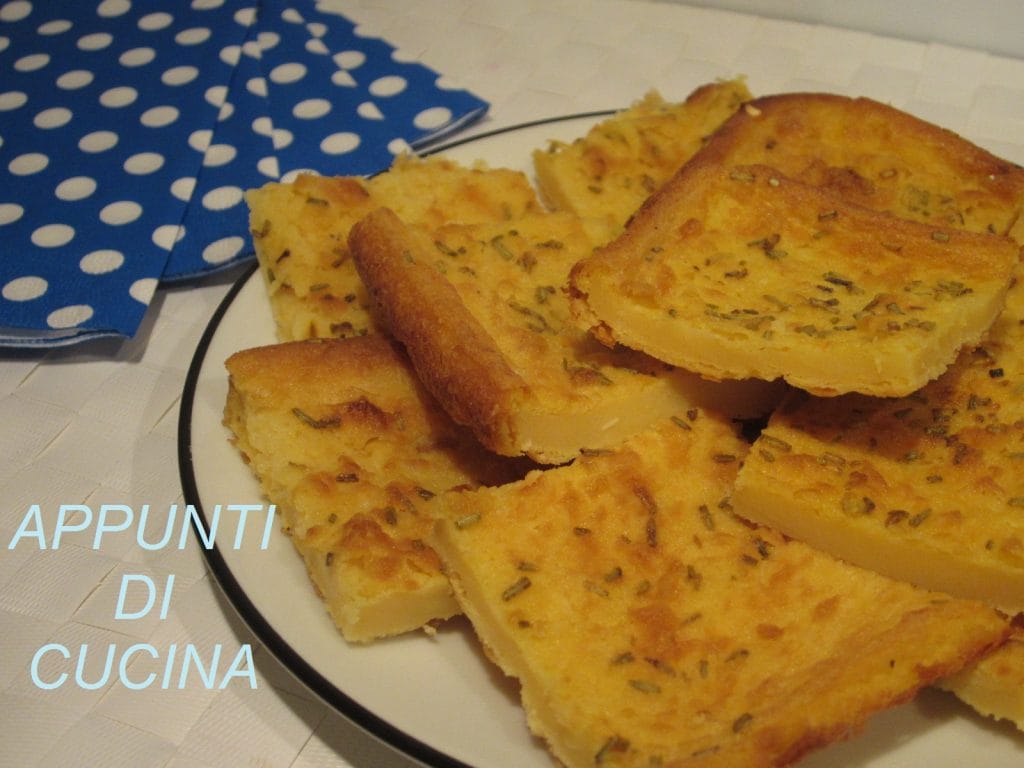 farinata avec ciboulette