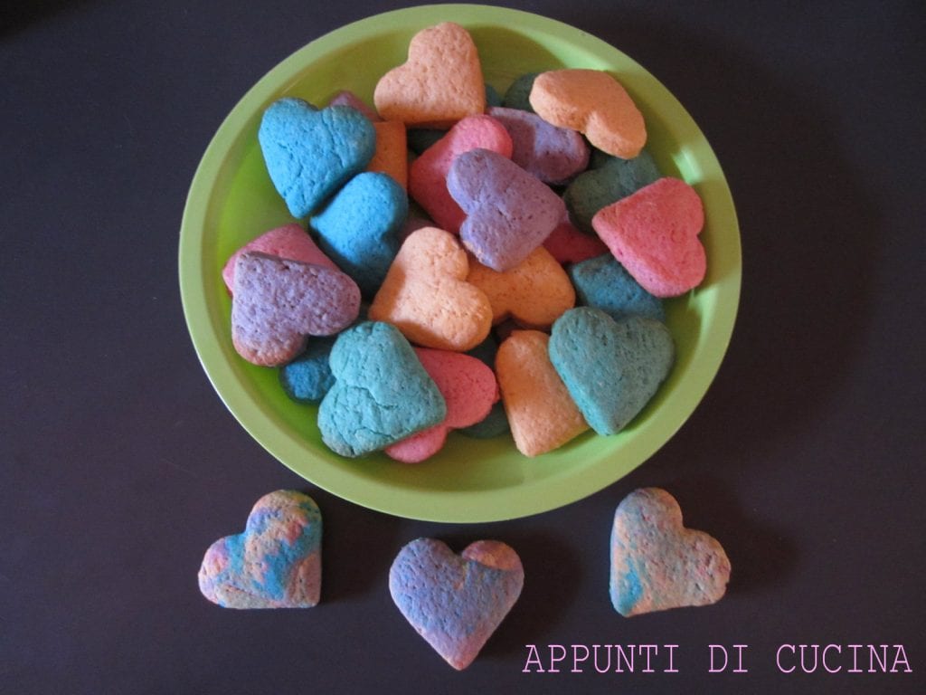 Biscuits arc-en-ciel