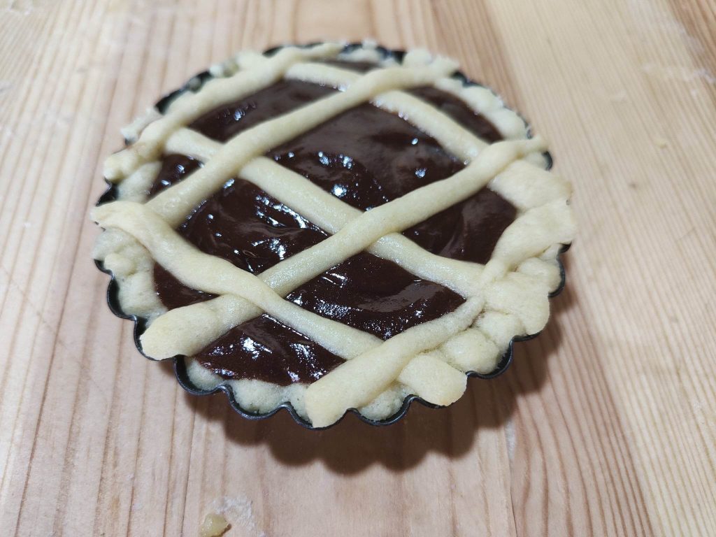 Tartelettes à la crème de noisette