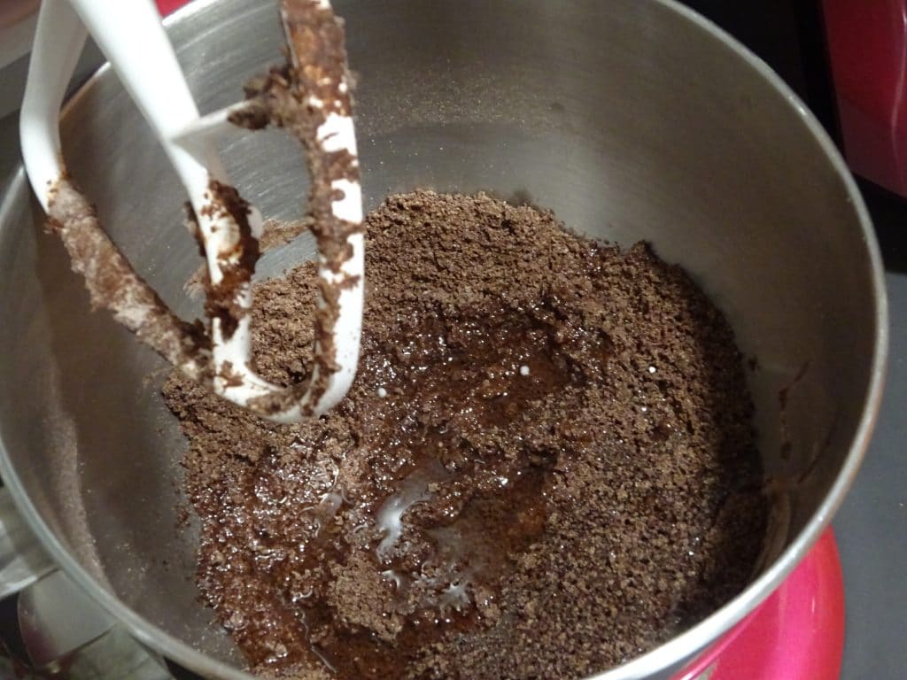 Pâte sablée à l'huile au cacao