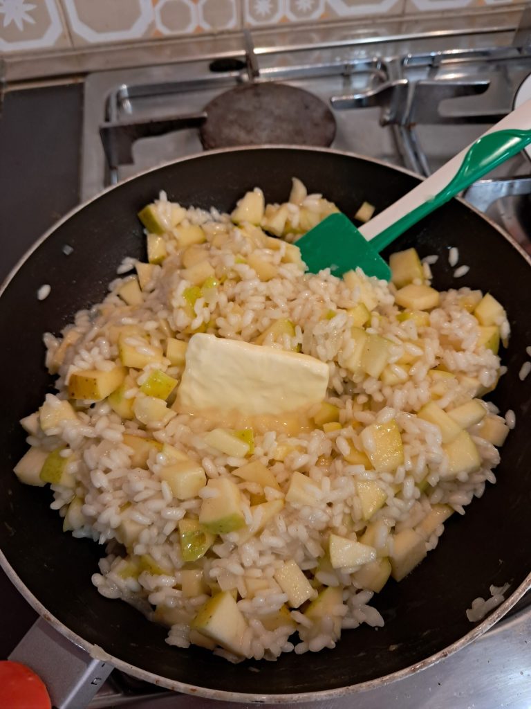 Risotto aux pommes