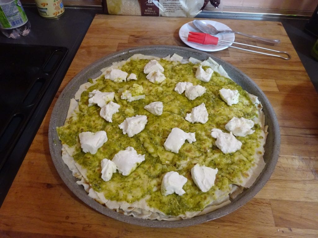 Pane carasau à la ligure