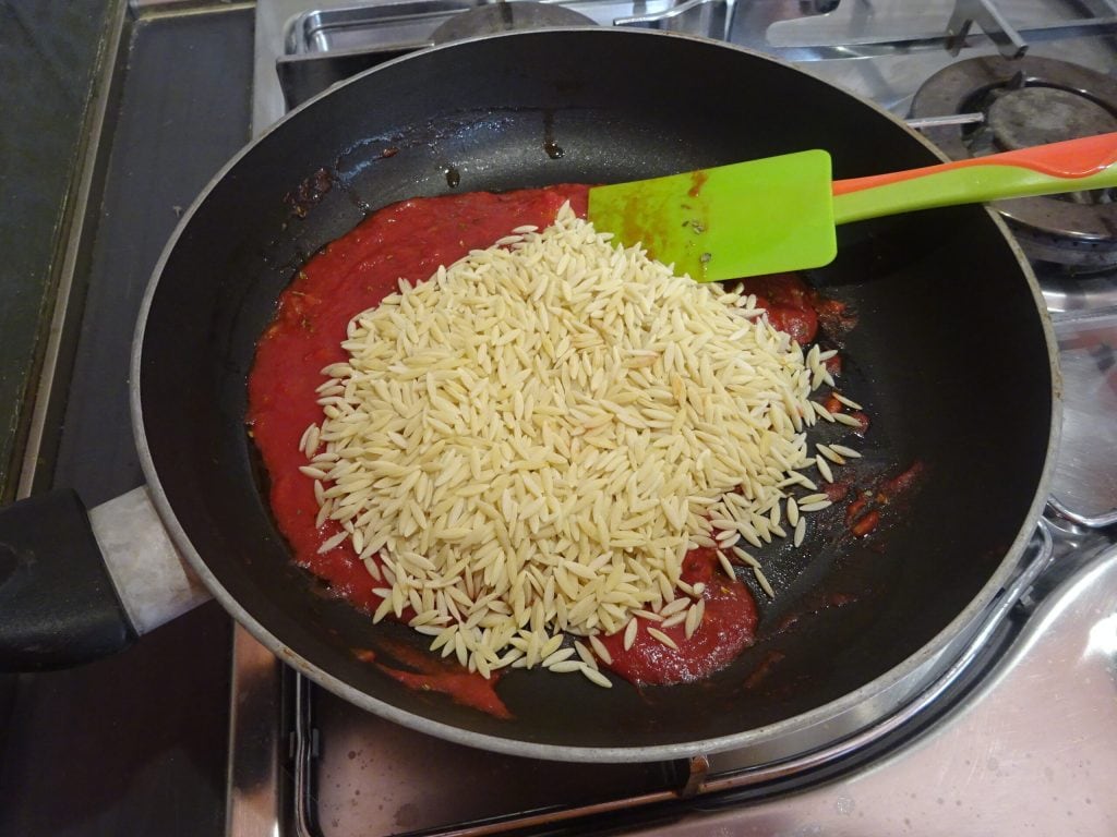 Manestra greca con feta