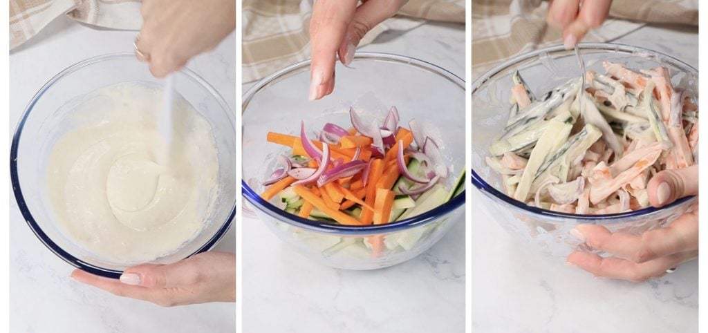 pancakes coréens aux légumes dans une friteuse à air