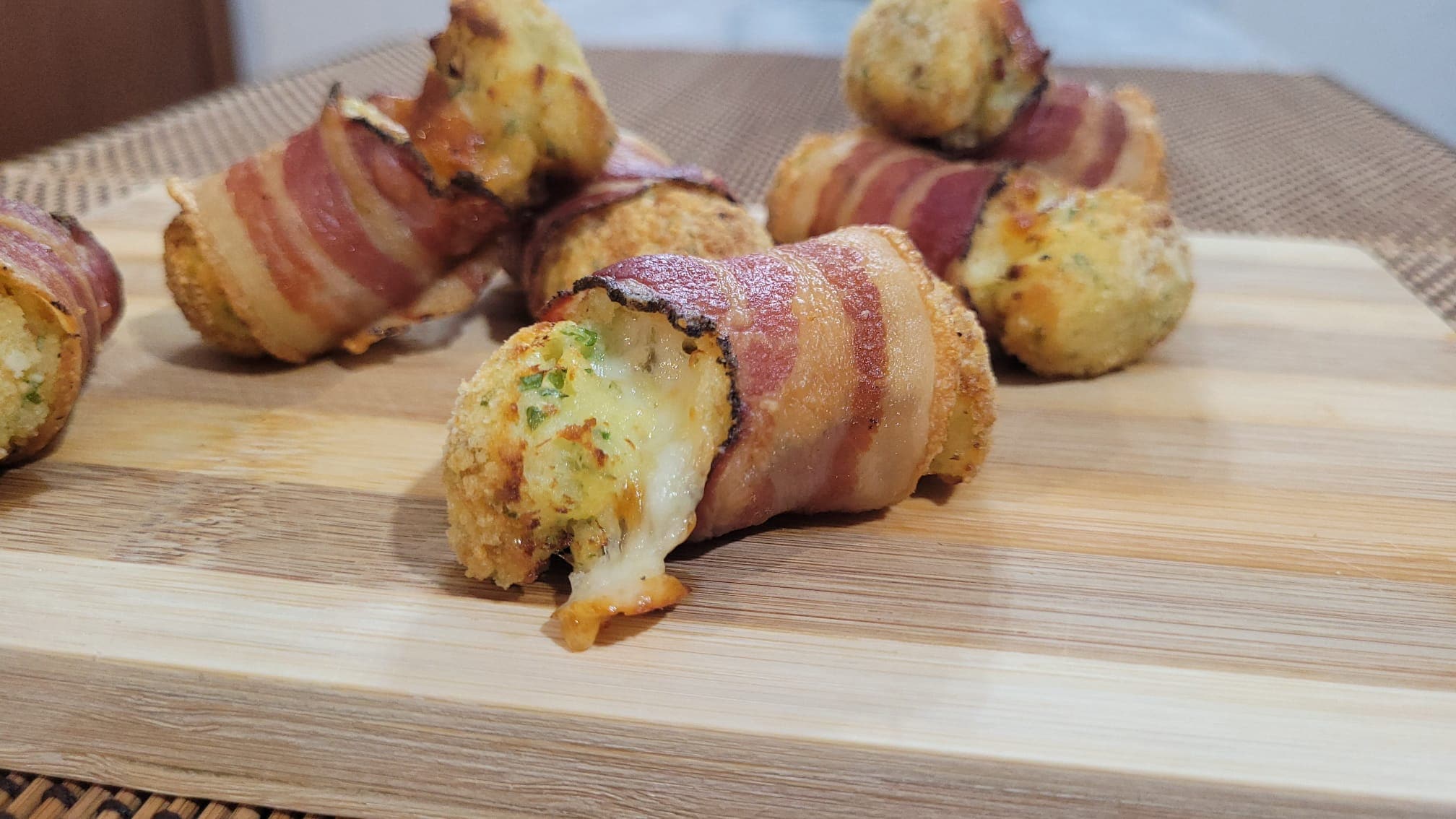Croquettes de Pommes de Terre Fondantes et Pancetta