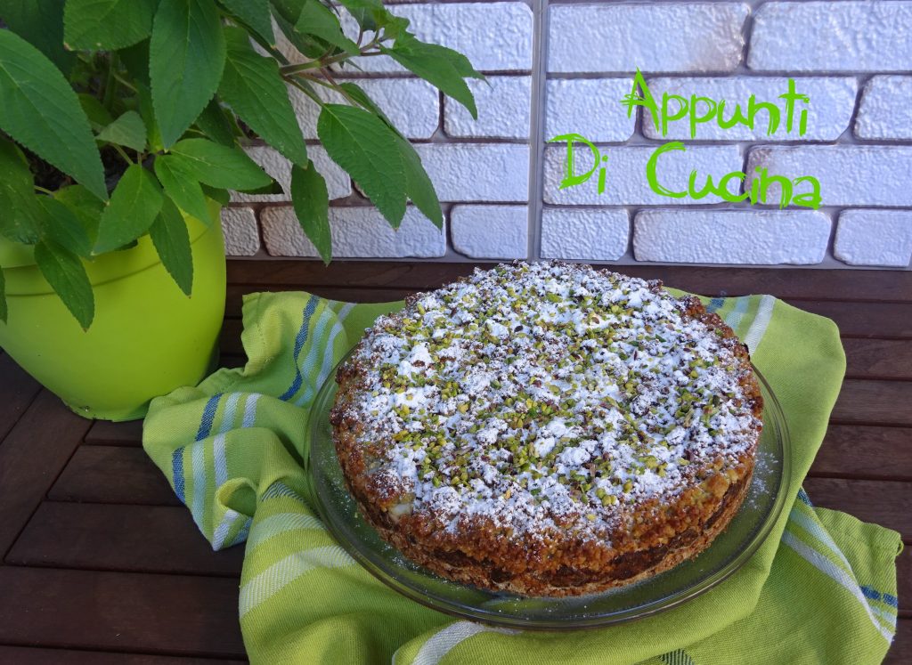 crumble ricotta et pistache