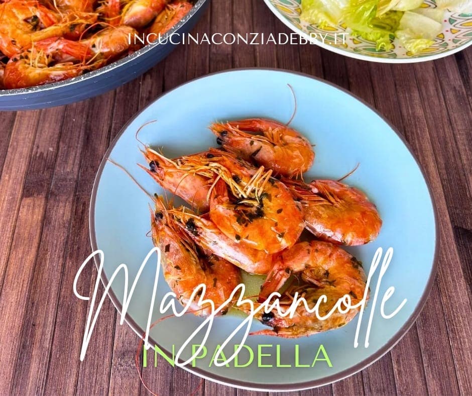 Crevettes à la poêle