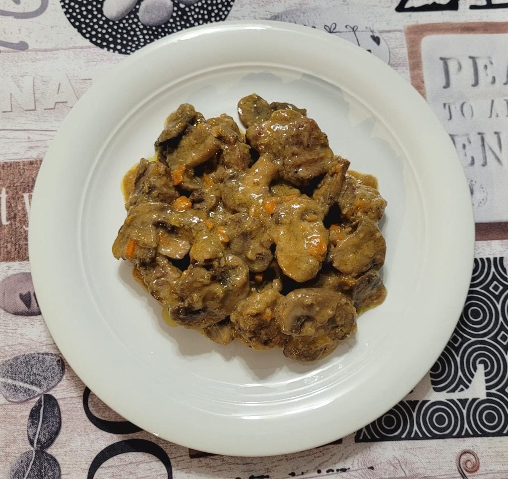 Ragoût de porc aux champignons