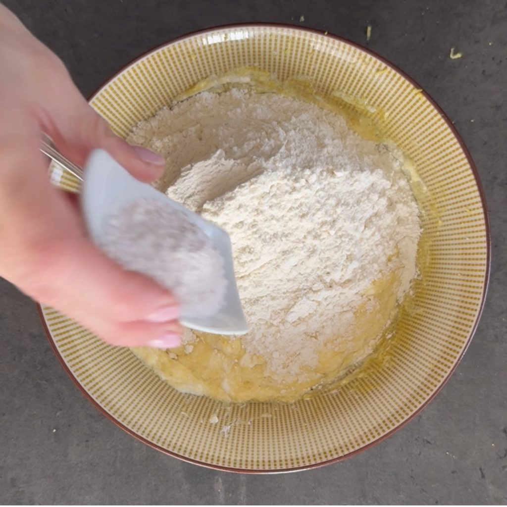 Beignets à la ricotta et citron