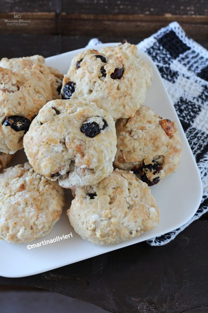 Biscuits avec blancs d'œufs et flocons d'avoine