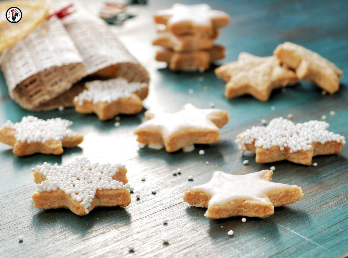 Biscuits de pâte sablée au vin santo