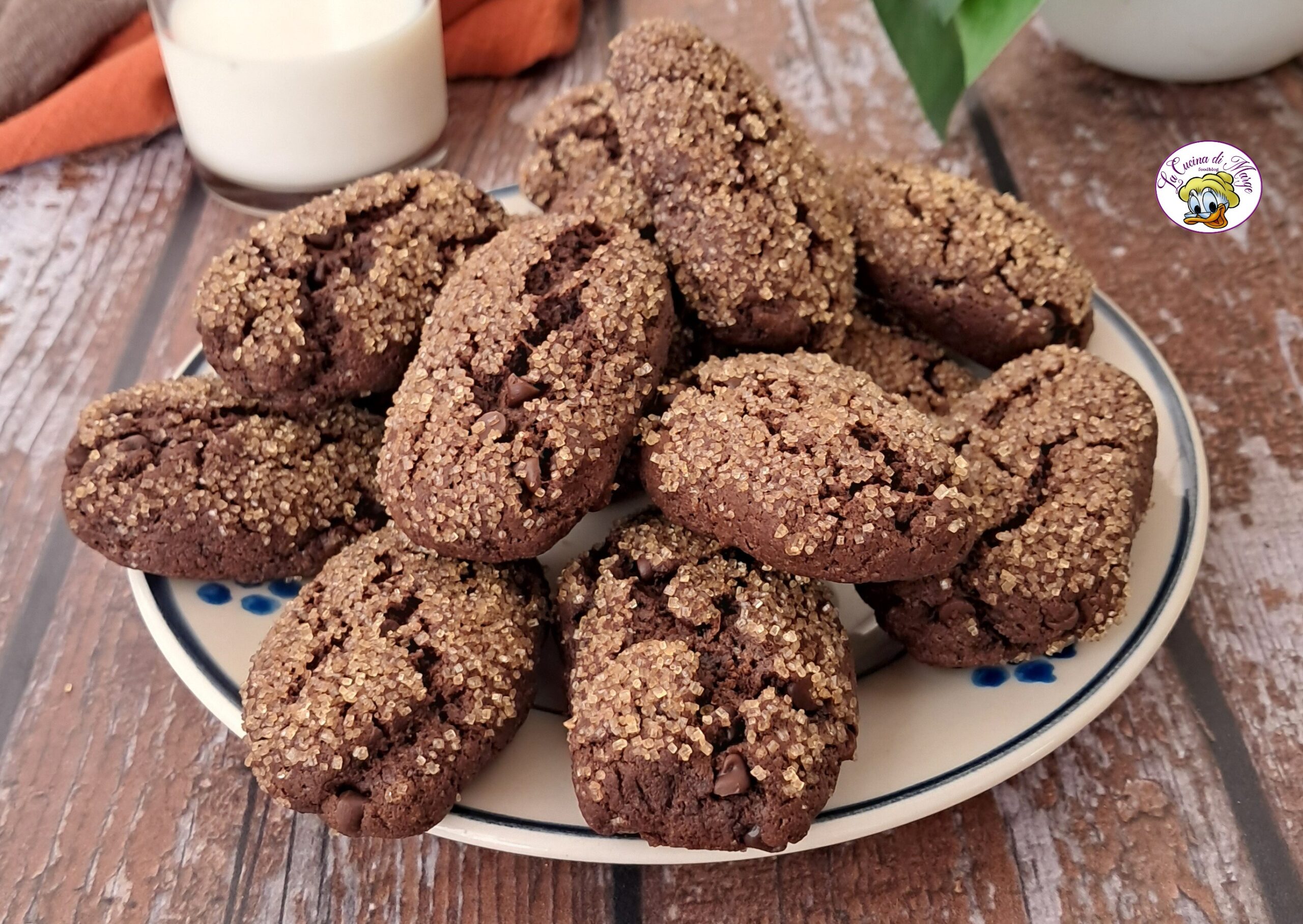 Biscuits trempables au cacao