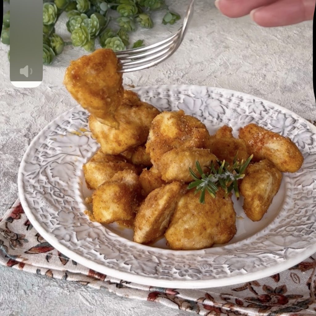 Bouchées de poulet à la paprika