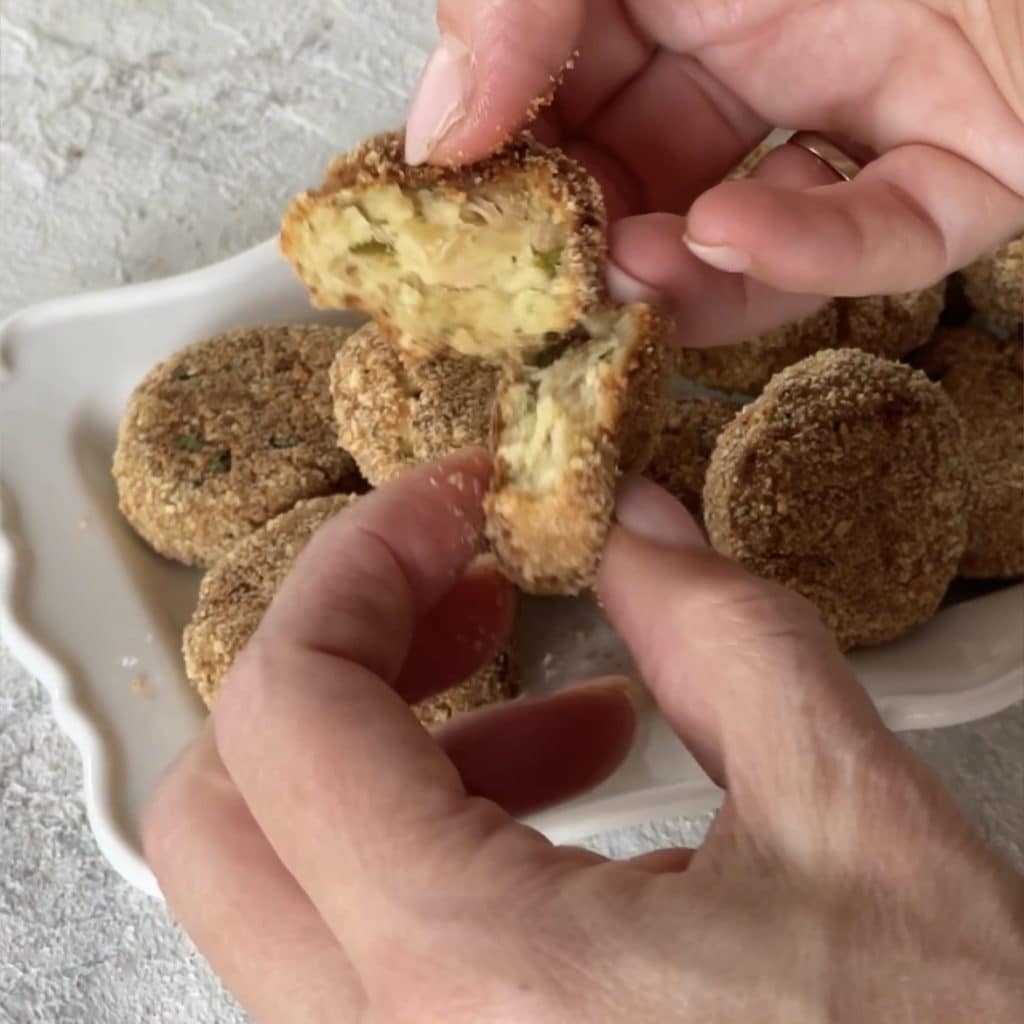 Boulettes de thon au four