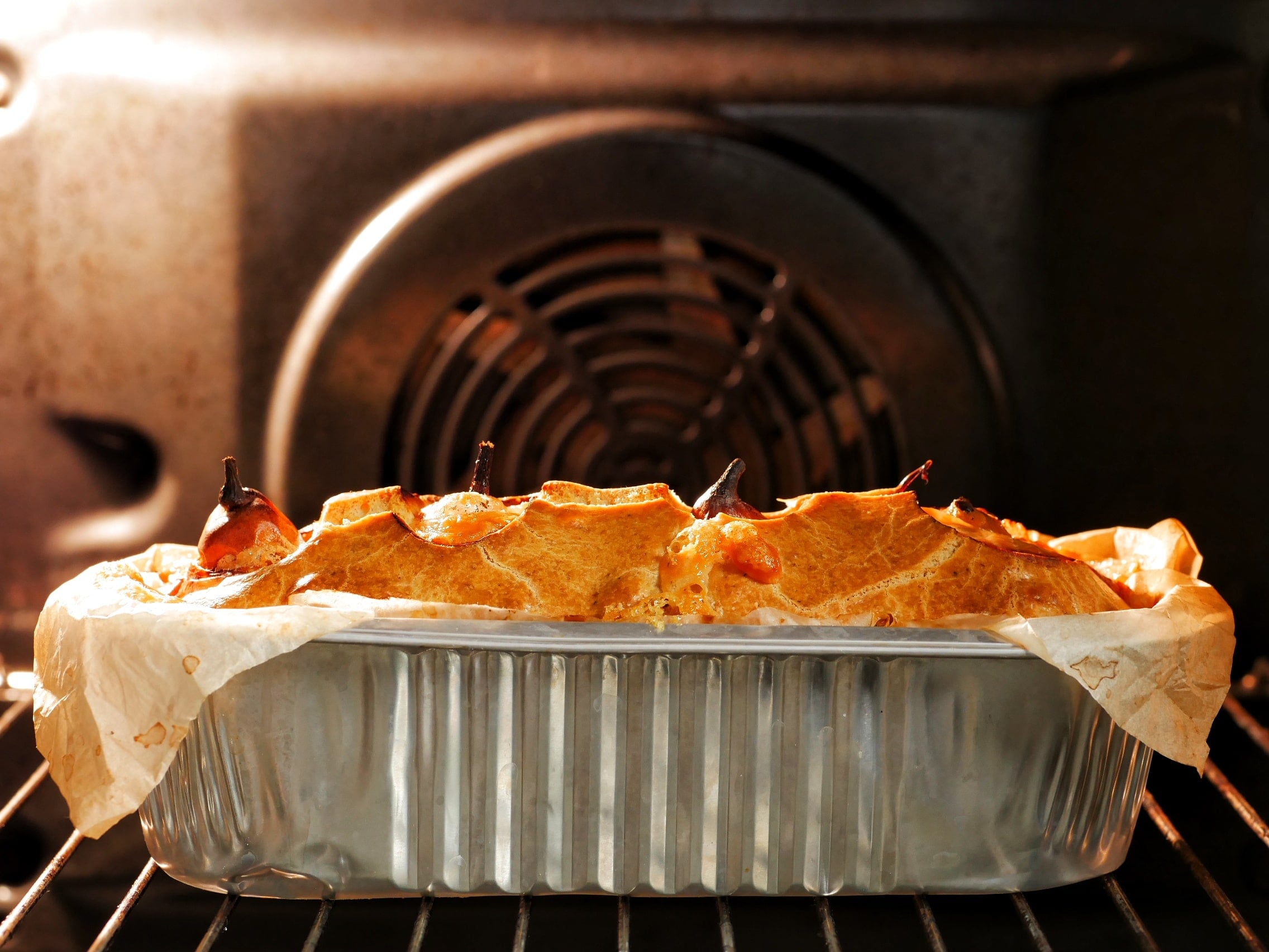 Cake salé au Camembert et aux poires