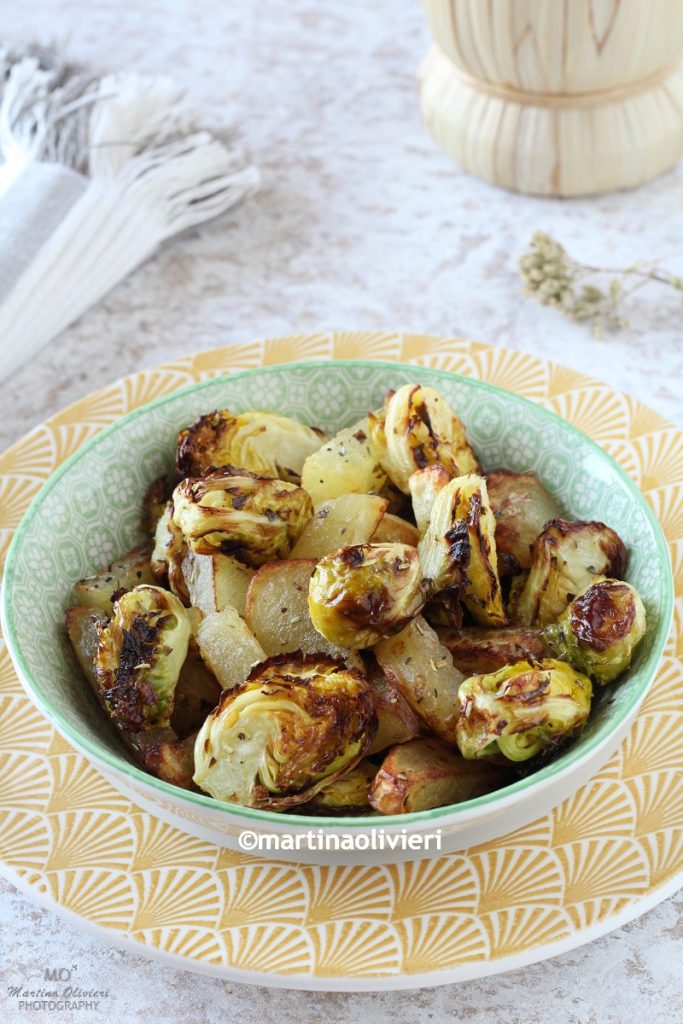 Choux de Bruxelles et pommes de terre