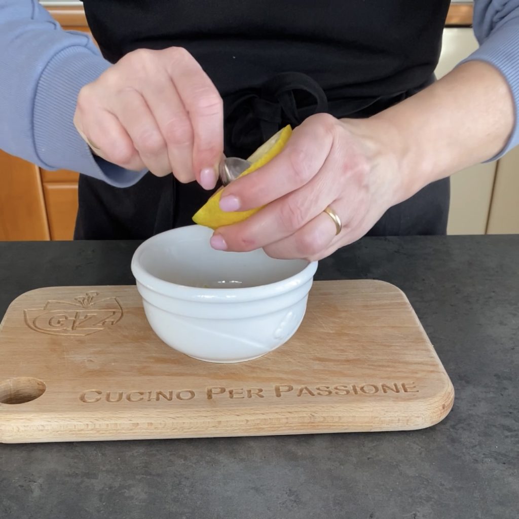 Citron farci au thon