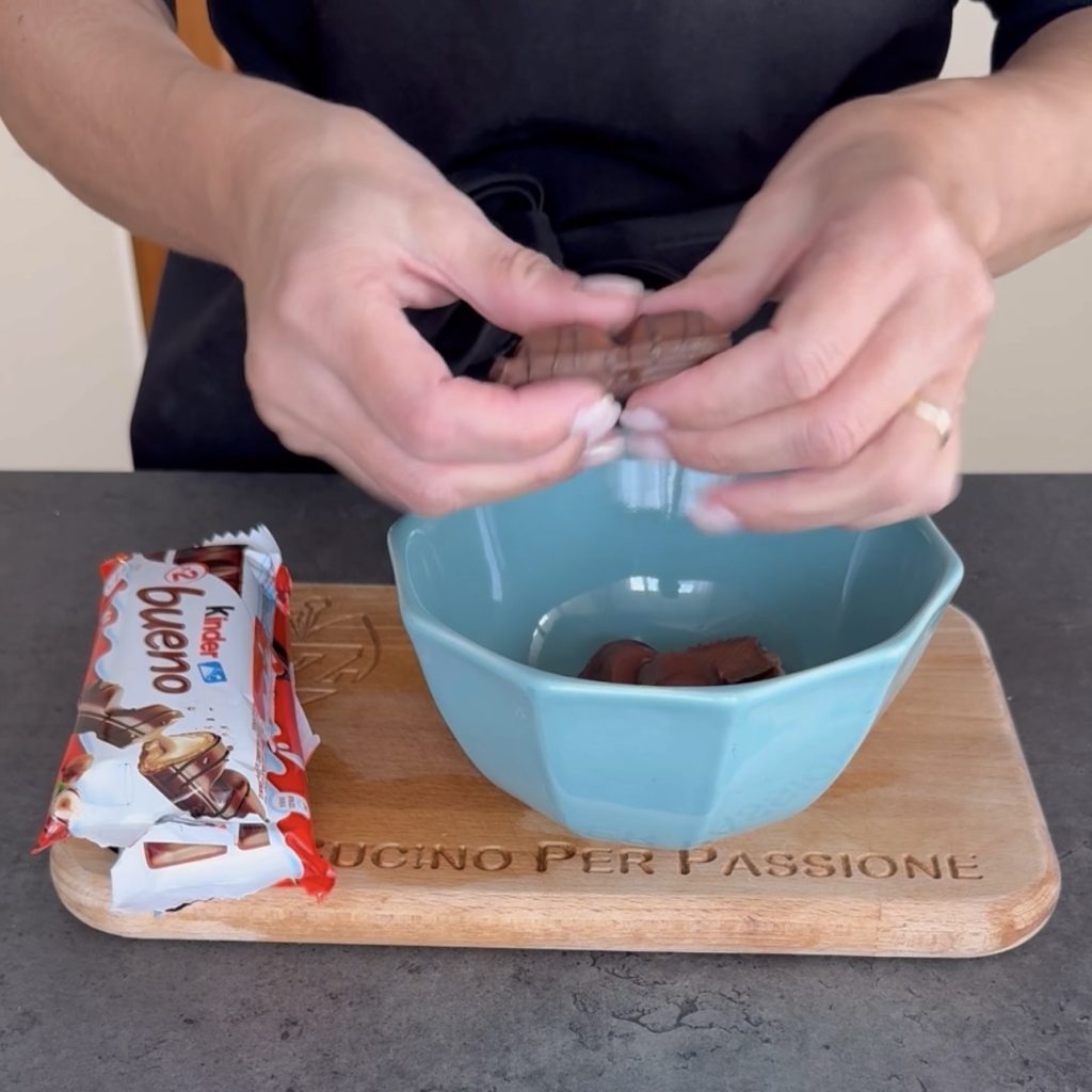 Crème au kinder bueno