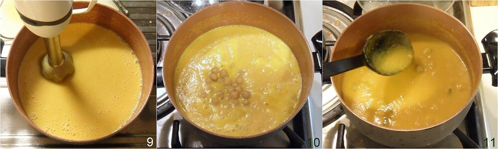 Crème de potiron aux pois chiches recette automnale il chicco di mais 4 épaissir