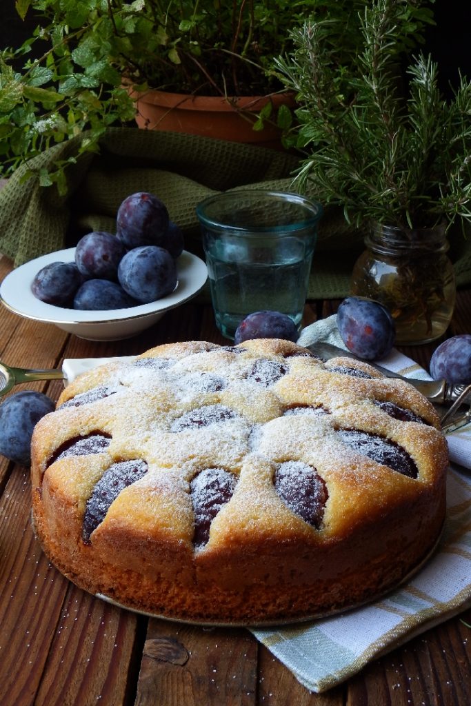 gâteau aux prunes et yaourt