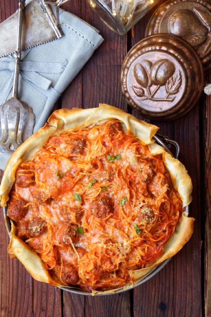 timbale de tagliolini