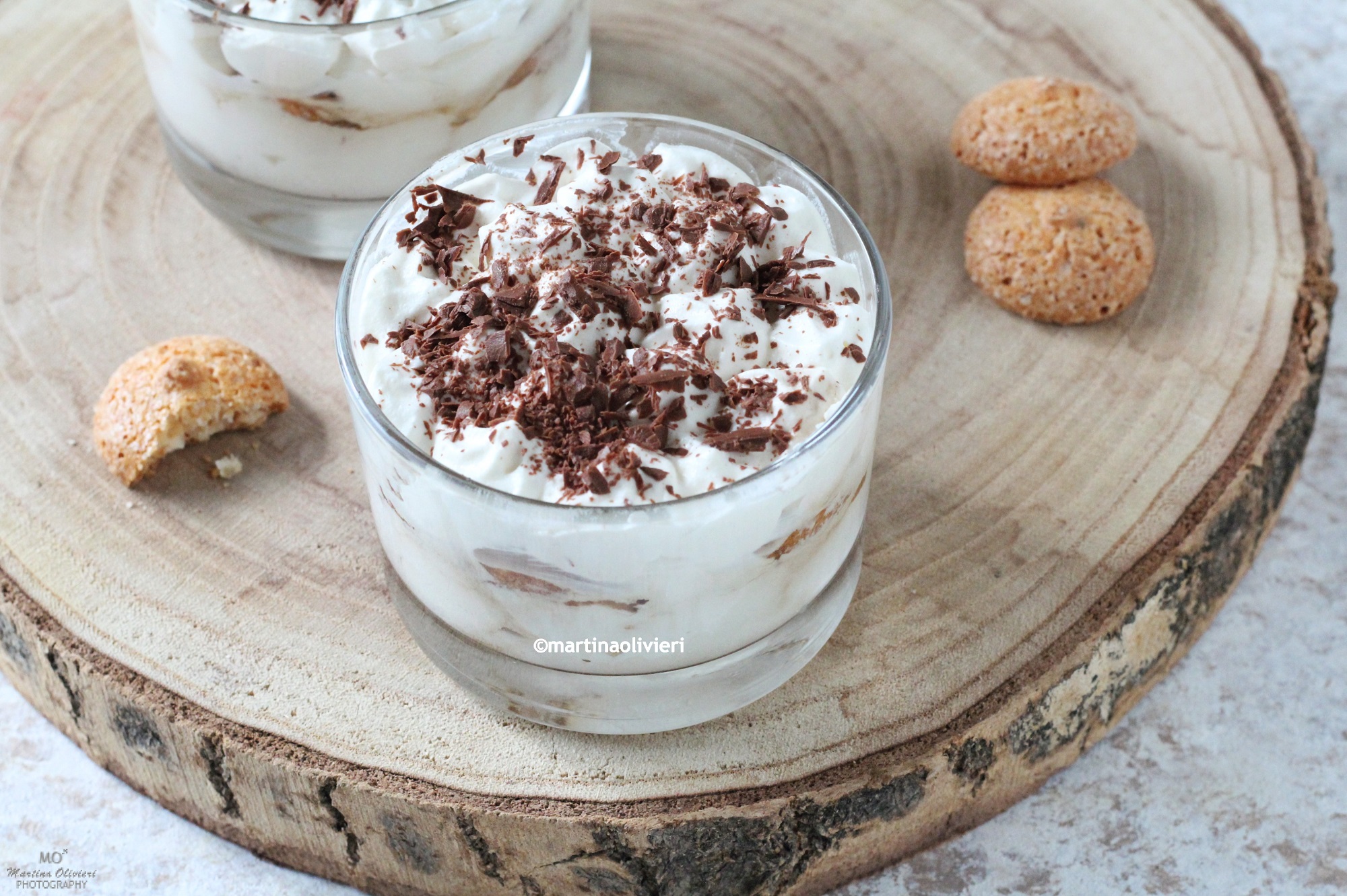 Dessert à la ricotta et aux amaretti