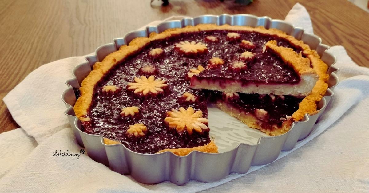 Tarte fit sans sucres ajoutés avec confiture sans sucre