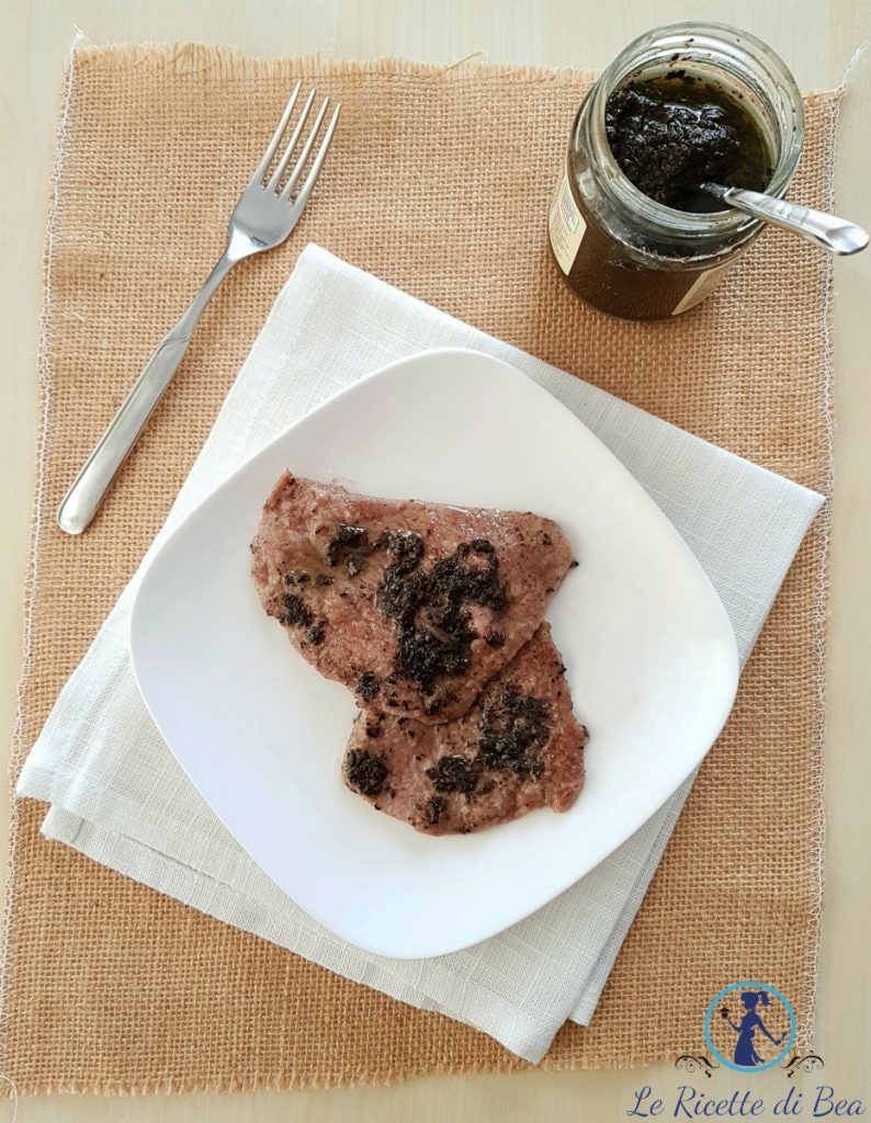 escalope à la truffe