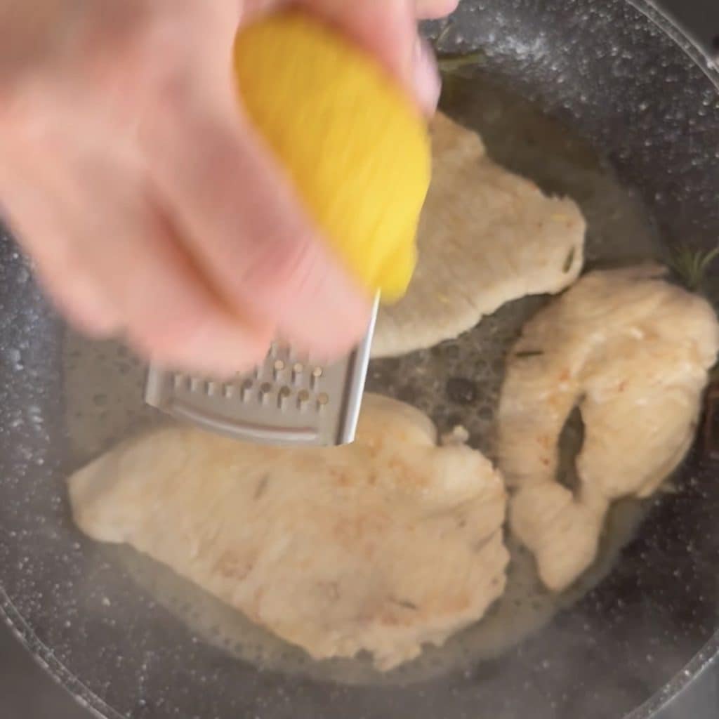 Escalopes de dinde au citron