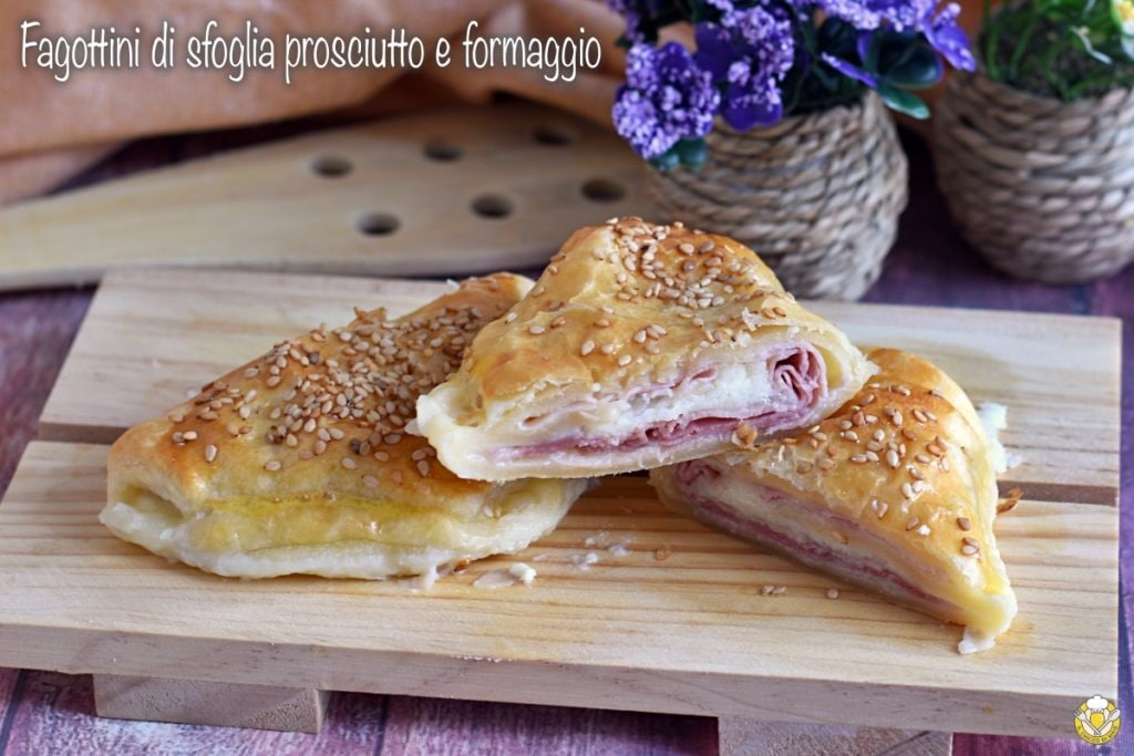 feuilletés au jambon et fromage recette facile et rapide amuse-bouches avec pâte feuilletée spectaculaires fondants le grain de maïs