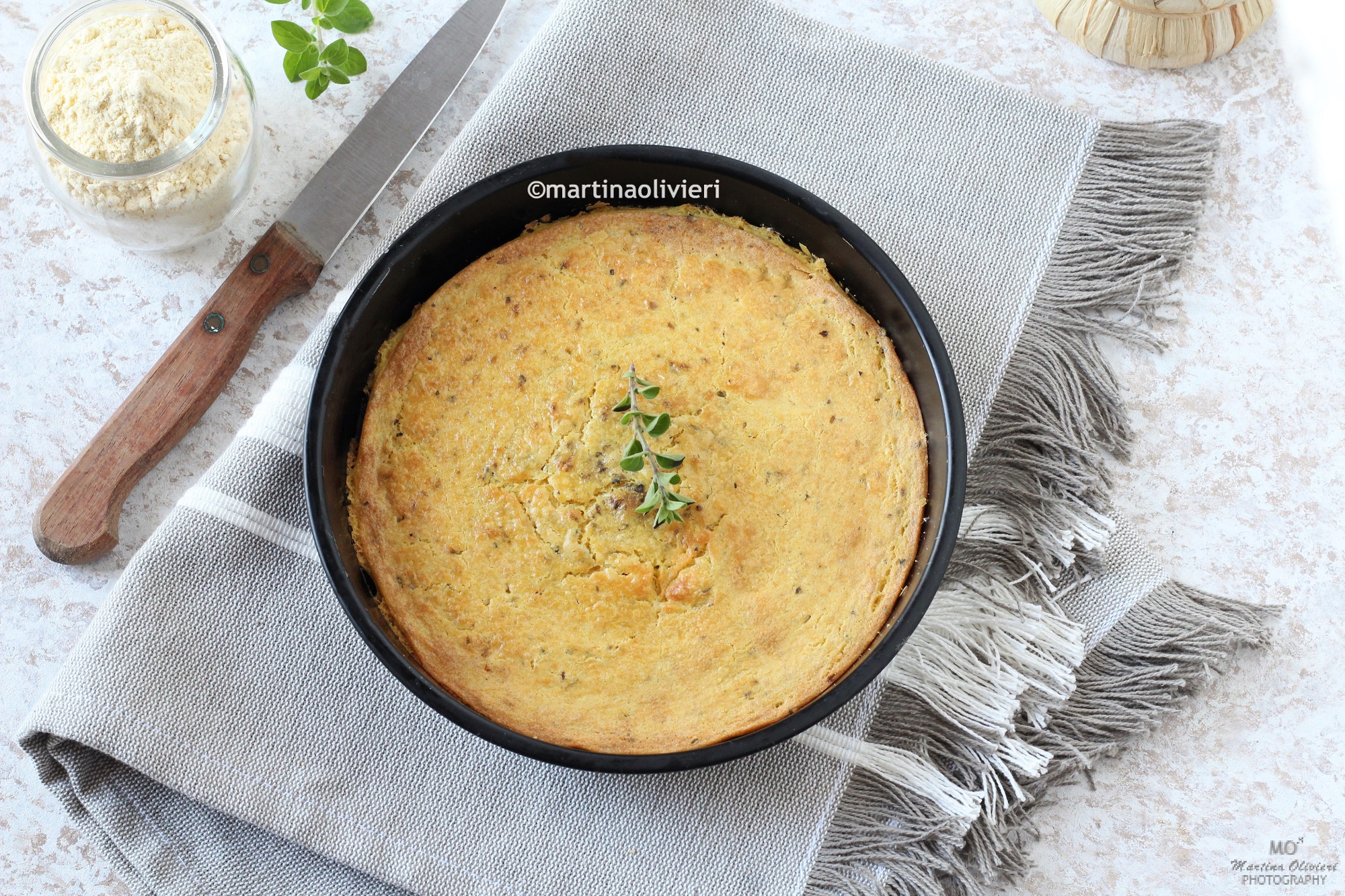 Farinata de pois chiches – Airfryer ou au four