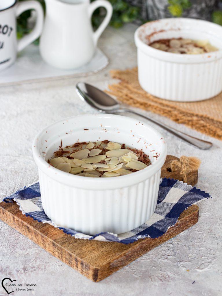 Flan au lait d'amande