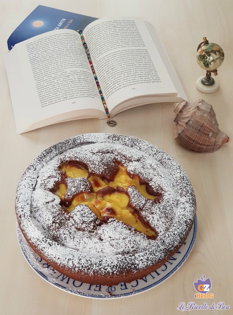 Gâteau Nua au cacao avec crème pâtissière