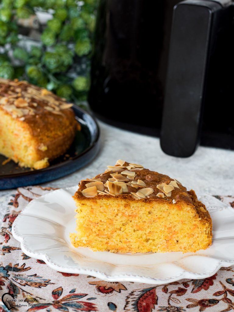gâteau aux carottes à la friteuse à air