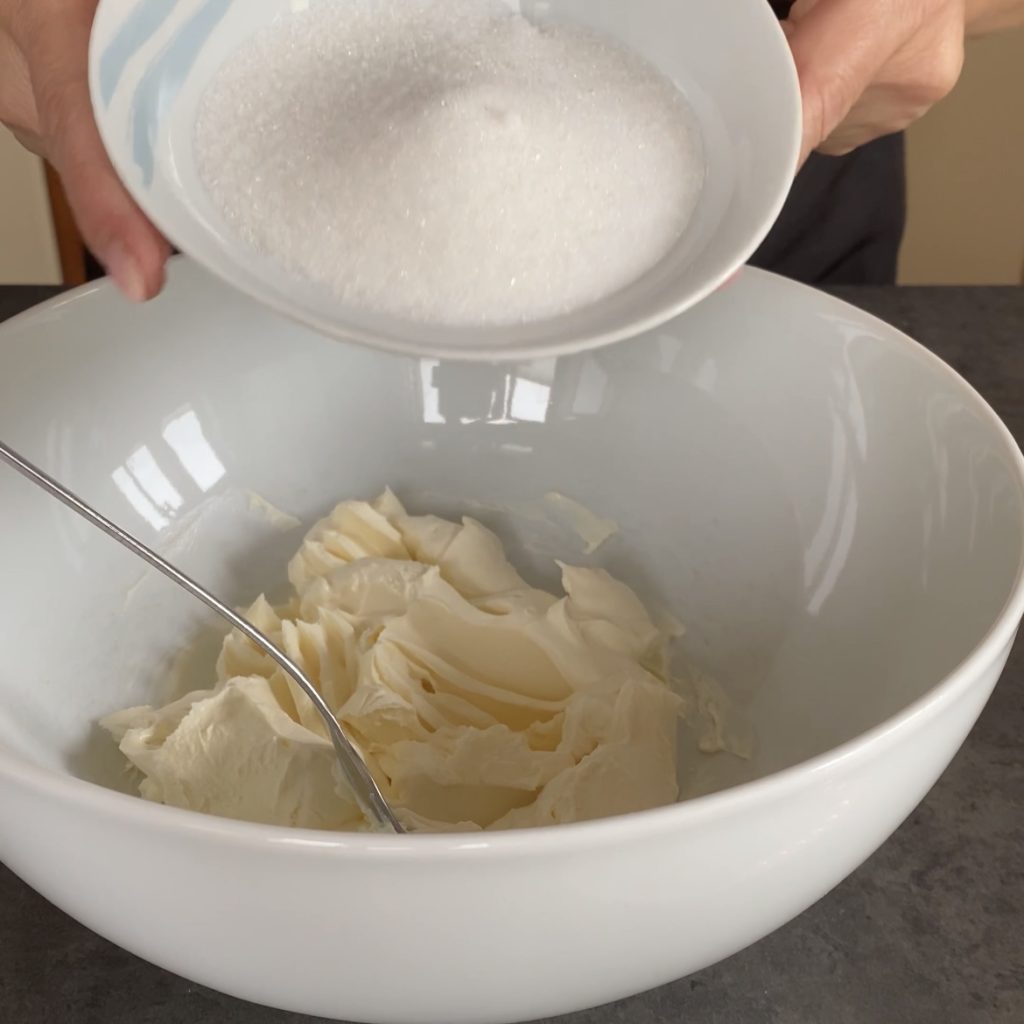 gâteau aux fruits des bois et mascarpone