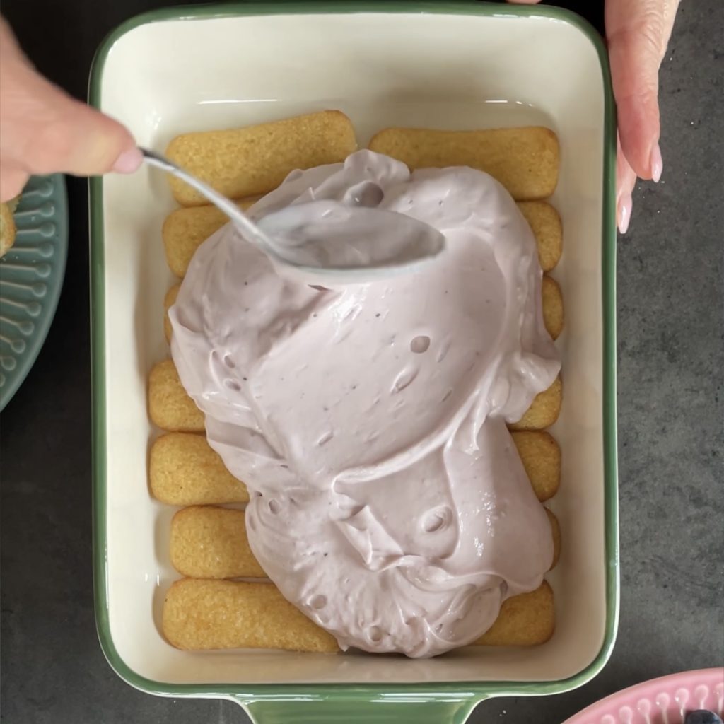 gâteau aux fruits des bois et mascarpone