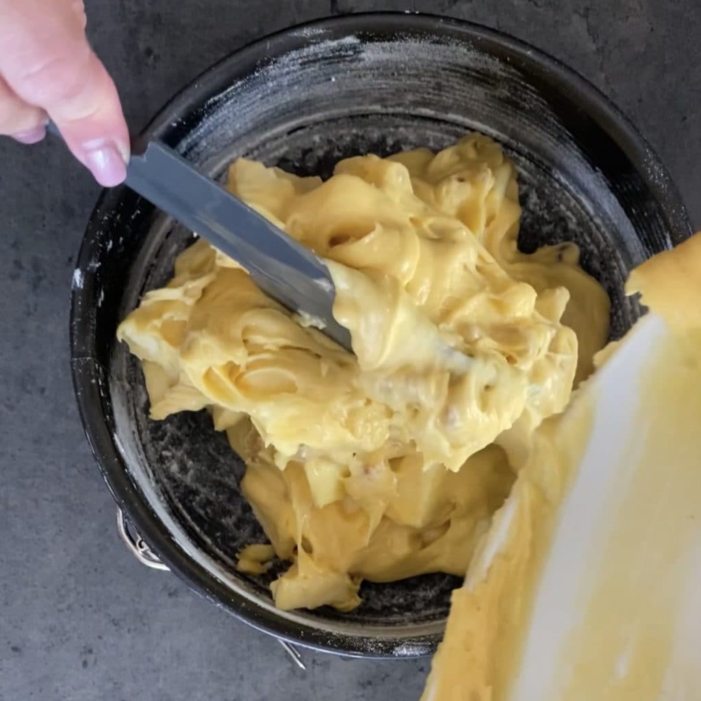 Gâteau aux pommes et noix