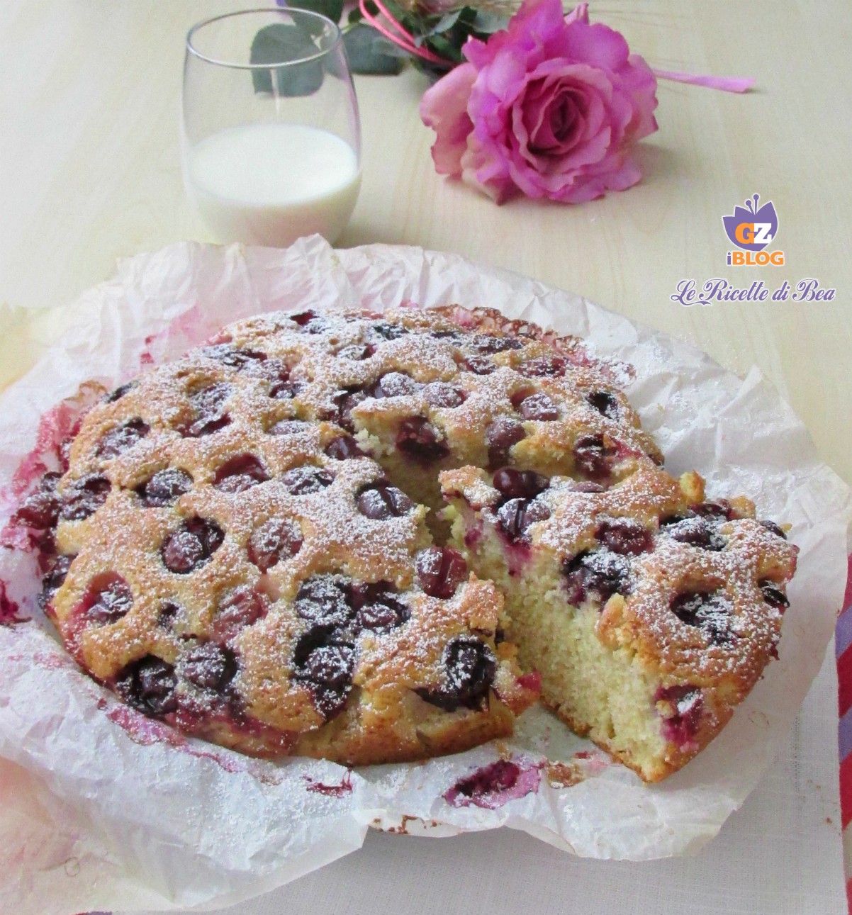 Gâteau avec raisins de Concord