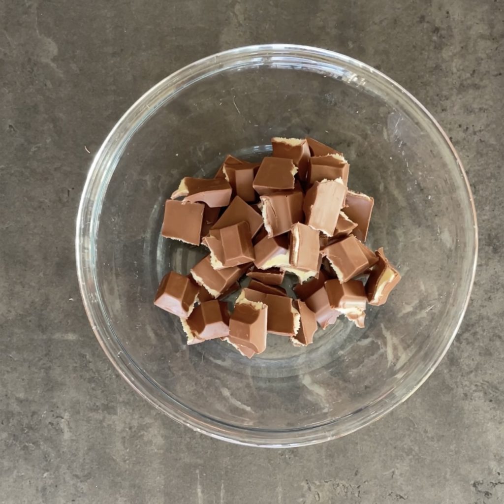 Gâteau froid au chocolat Kinder