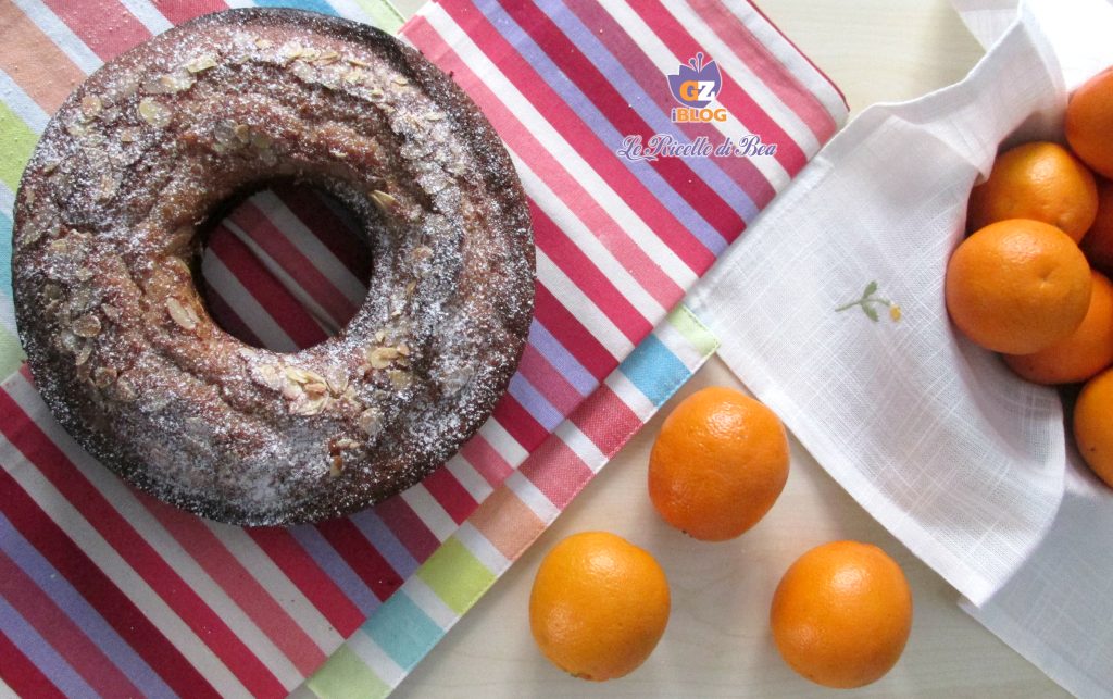 Gâteau au jus d'orange et amandes