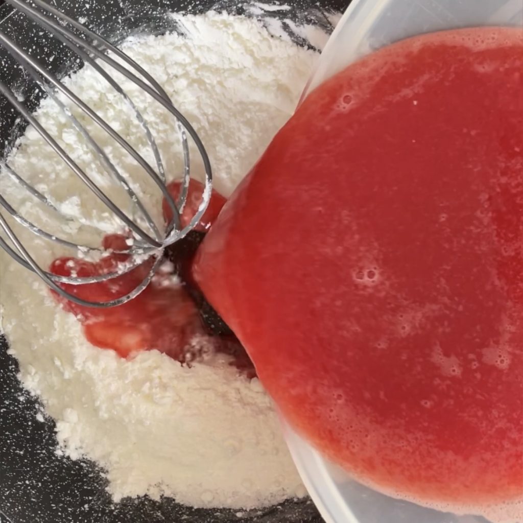 Gelo à la pastèque