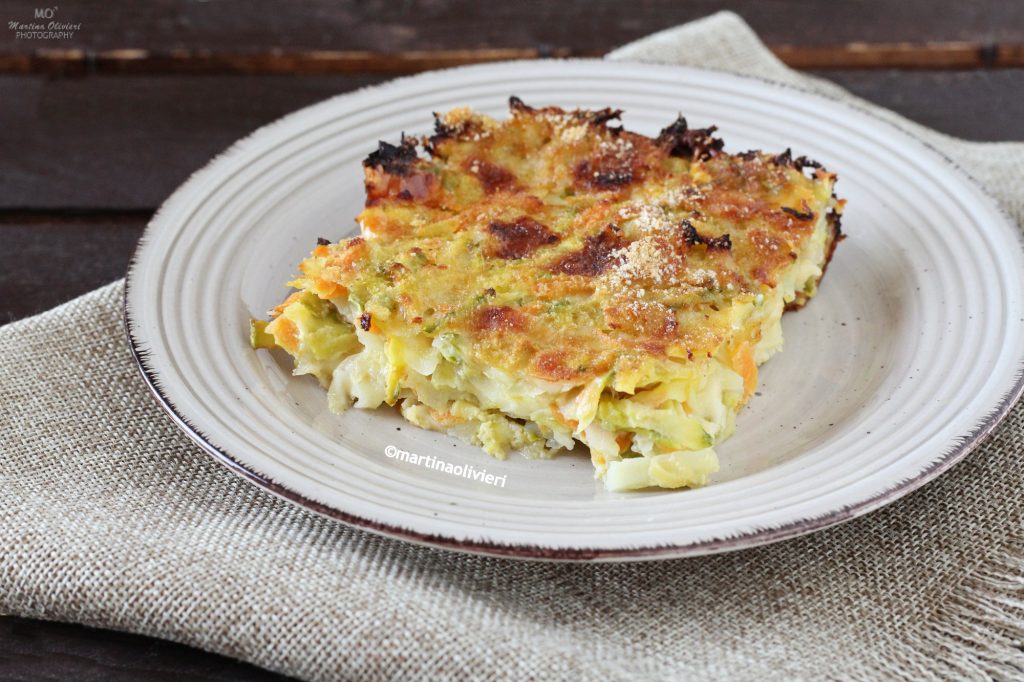 Gratin de courgettes et carottes avec fromages