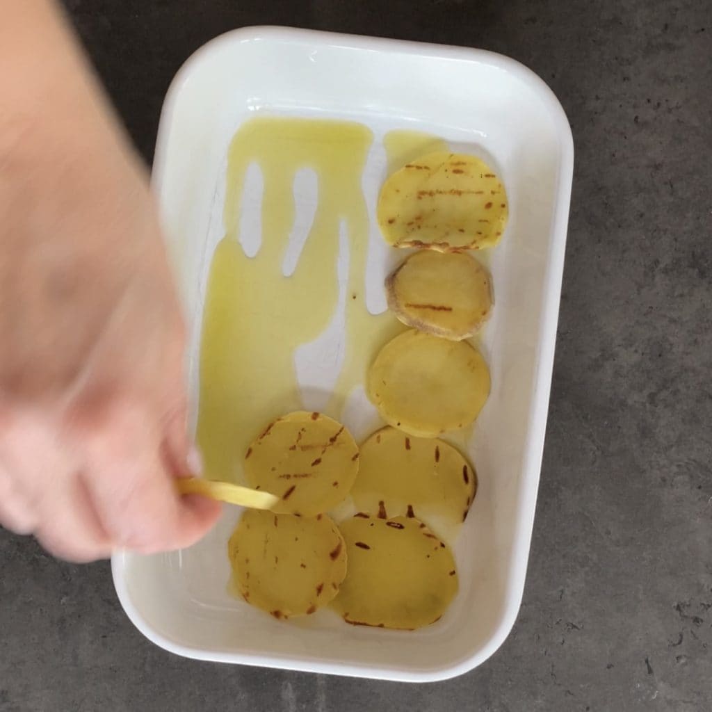 Gratin de courgettes et pommes de terre au four